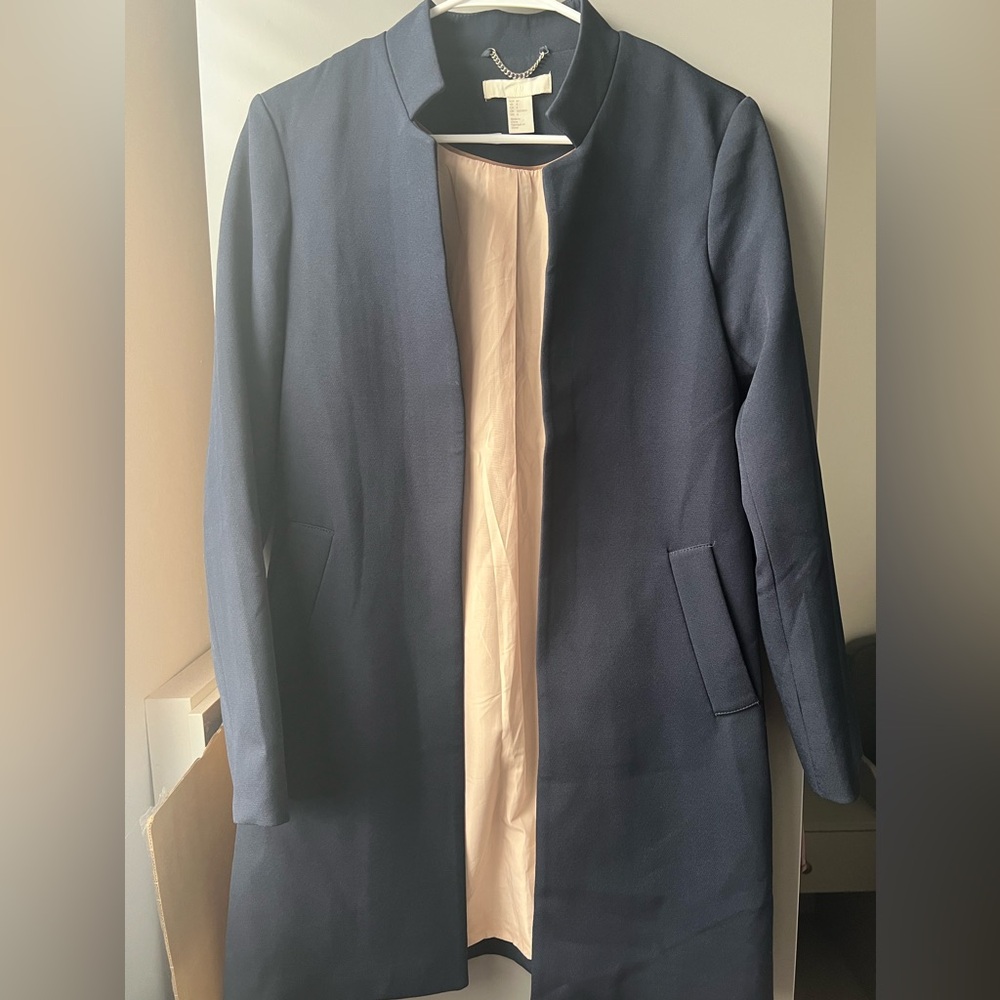 H&M Navy Blue Blazer